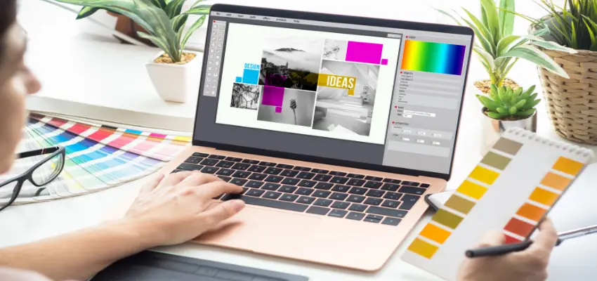 Creative print design services in Qatar for brochures, flyers, and posters